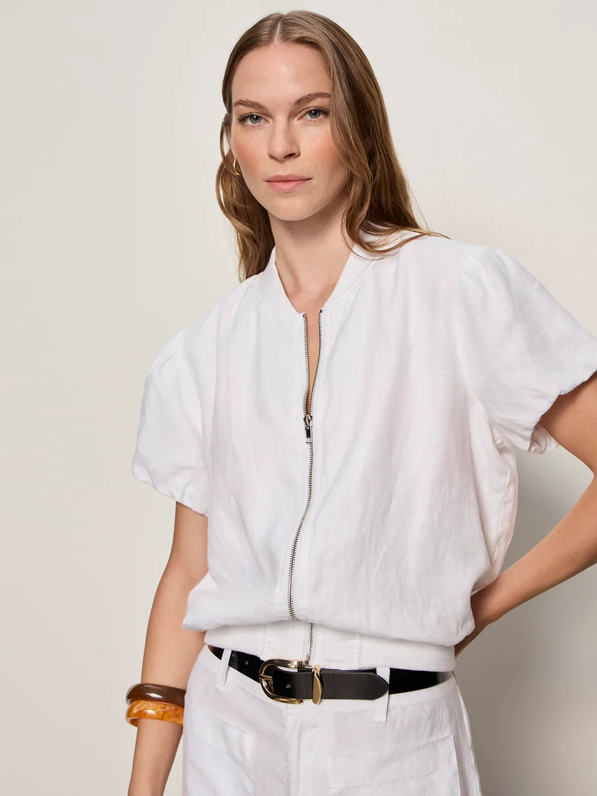 Sanctuary Everly Linen Bomber