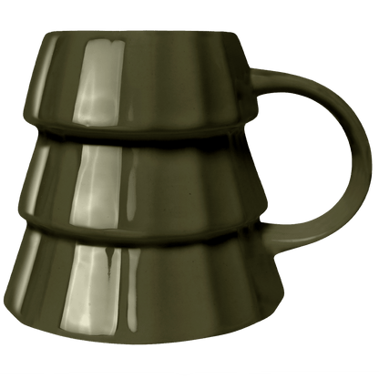 Green Tree 17 oz Figural Coffee Mug