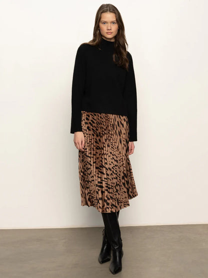Sanctuary Pleated Midi Skirt