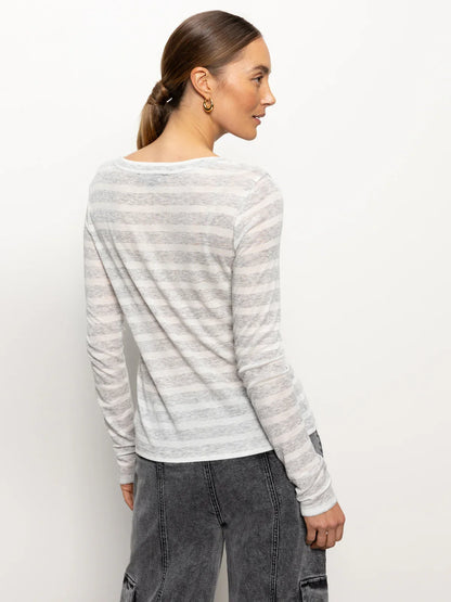 Sanctuary Femme Crew Stripe Tee