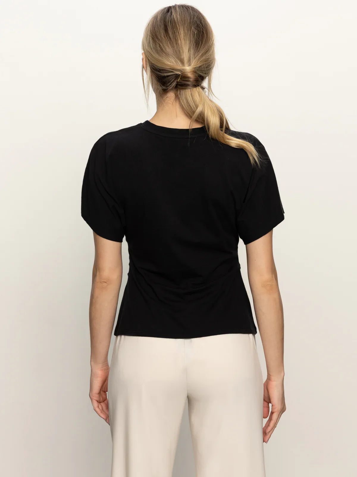 Sanctuary Shirred Waist Dolman Tee