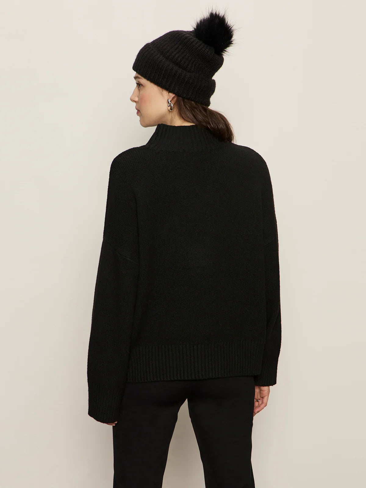 Sanctuary Apres Intarsia Hi Mock F Logo