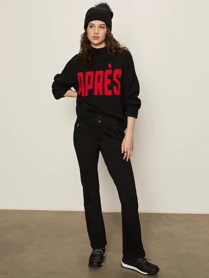 Sanctuary Apres Intarsia Hi Mock F Logo