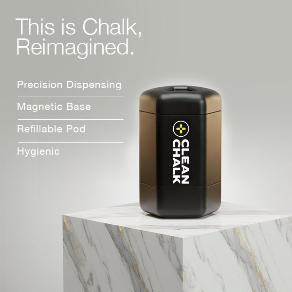 Clean Chalk Pod - The Mess-Free Magnetic Chalk Dispenser