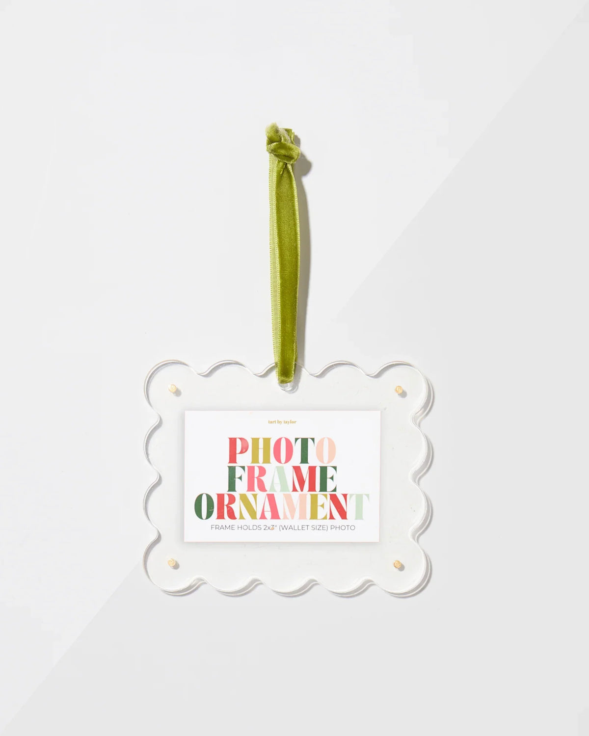 Tart by Taylor Frame Ornament