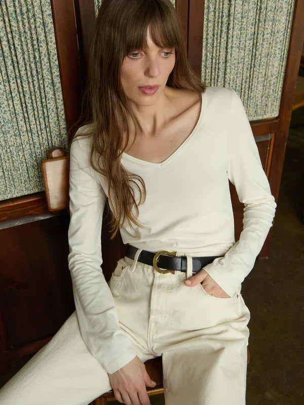 Nation Demi V-Neck Top