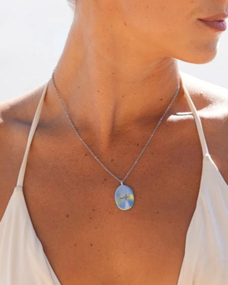 Longboarder Medallion Necklace
