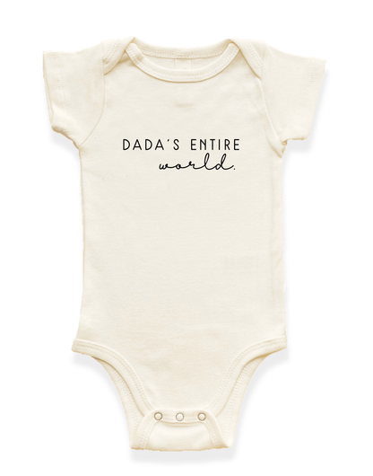 Dada's Entire World Organic Baby Bodysuit