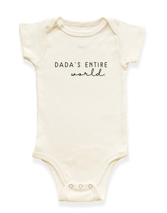 Dada's Entire World Organic Baby Bodysuit