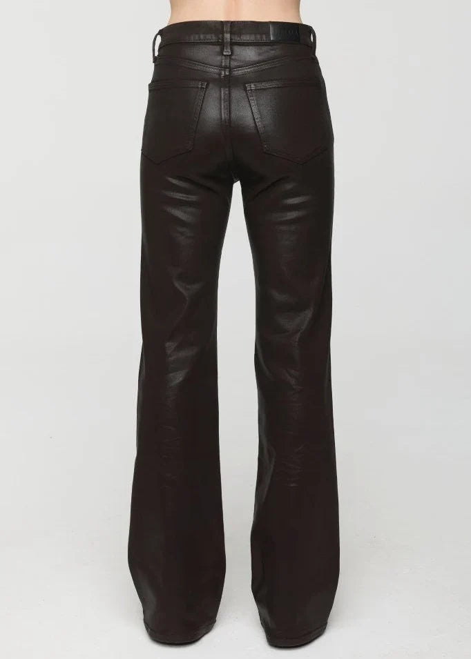 Pistola Evie High Rise Slim Boot Pant Coated Mocha