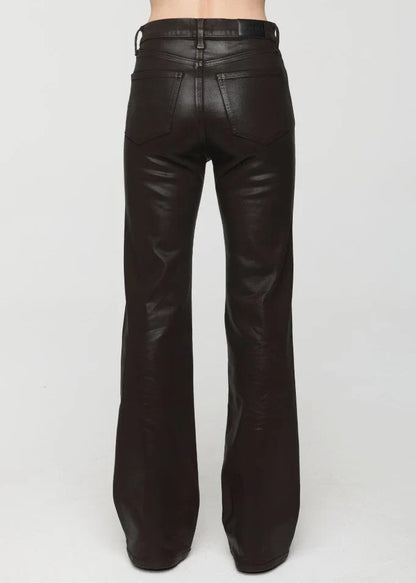 Pistola Evie High Rise Slim Boot Pant Coated Mocha