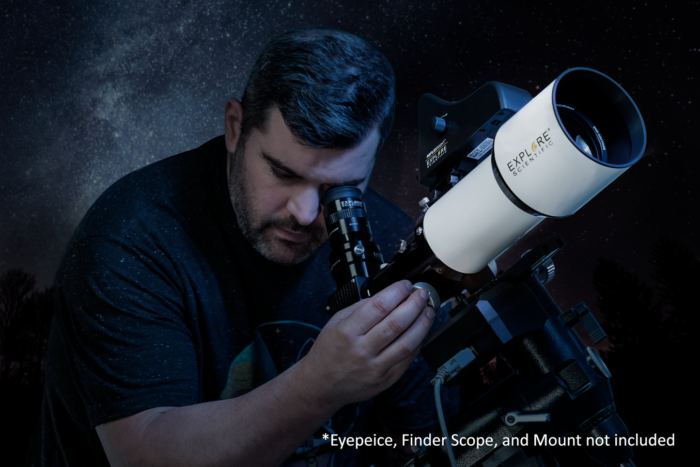 Certified Pre-Owned ED80 Essential Series Air-Spaced Triplet Refractor Telescope
