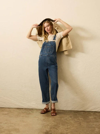 Faherty Denim Riveter Overall