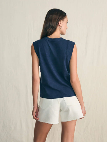 Faherty Sunwashed Slub Muscle Tank