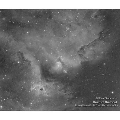 FCD100 Series 127mm f/7.5 Carbon Fiber Triplet ED APO Refractor Telescope with 2.5" HEX Focuser