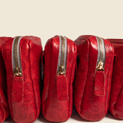 Fanny Pack - Red Paisley