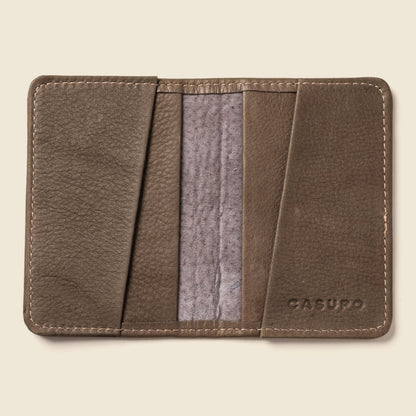 Compact Bifold with RFID Protection - Grey