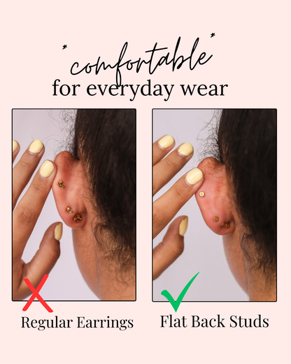 Stella Flat Back Stud