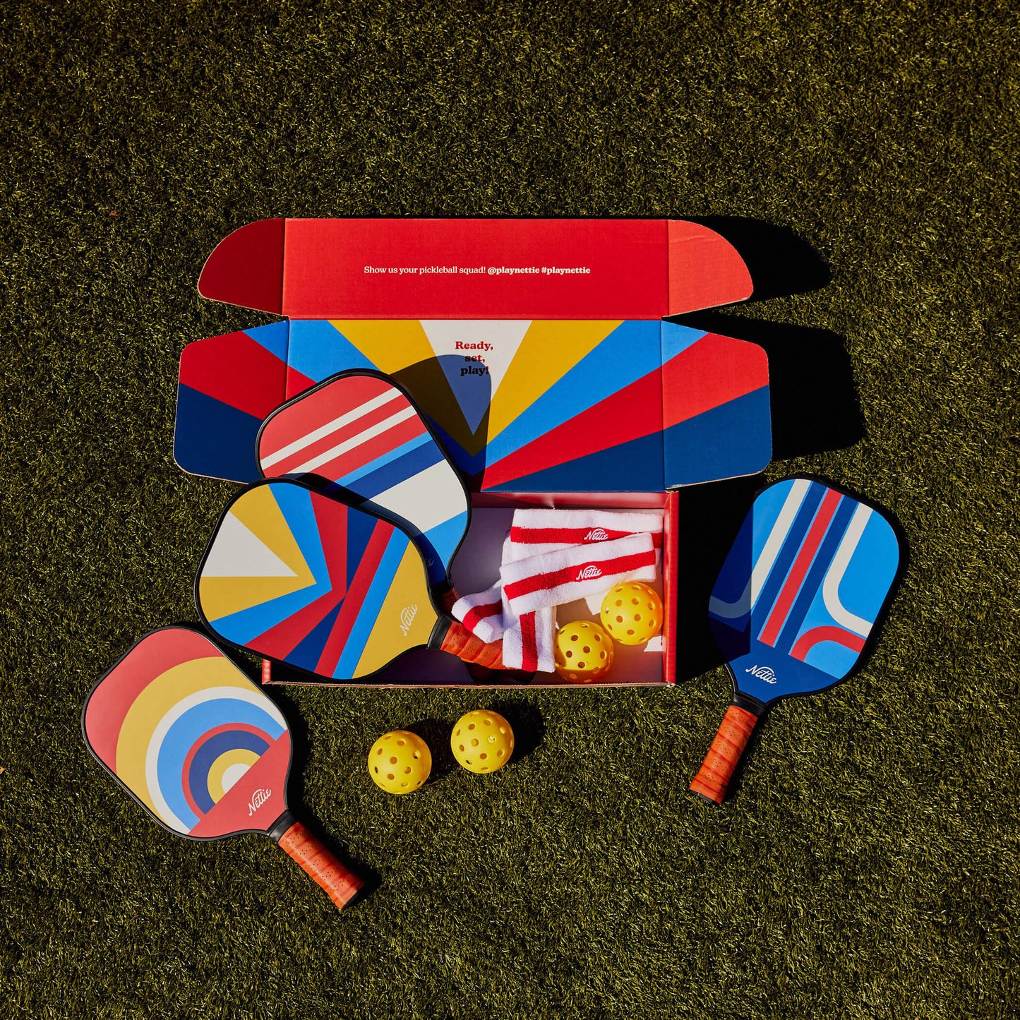4-Pack Pickleball Set (Carbon Fiber)