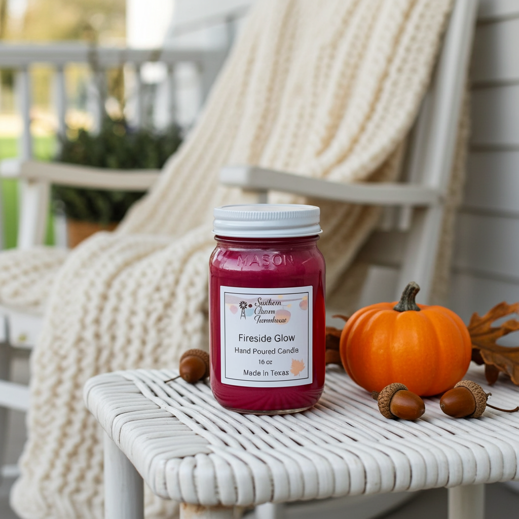 Fireside Glow Candle