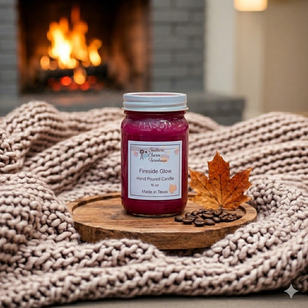 Fireside Glow Candle