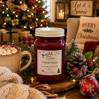 Fireside Magic Candle