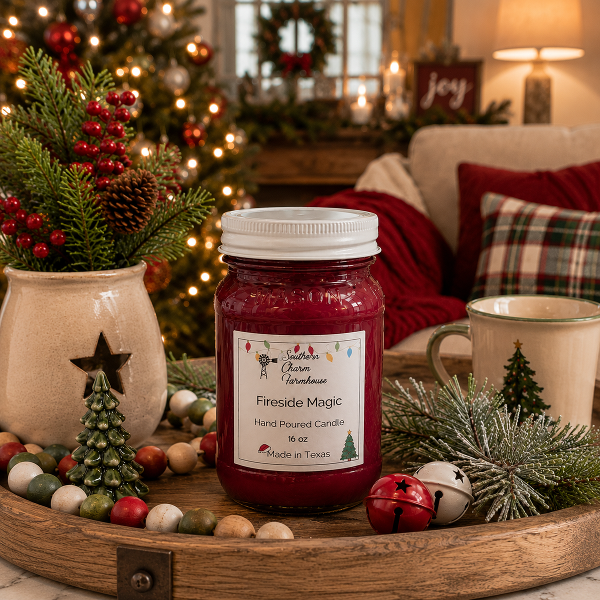 Fireside Magic Candle