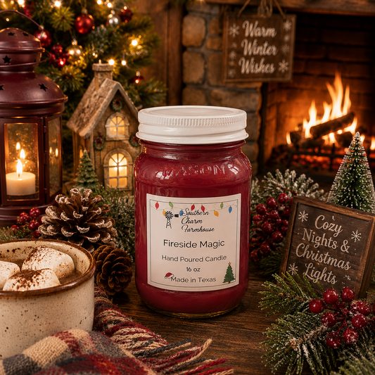 Fireside Magic Candle