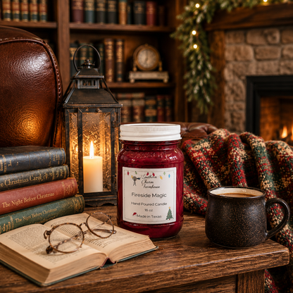 Fireside Magic Candle