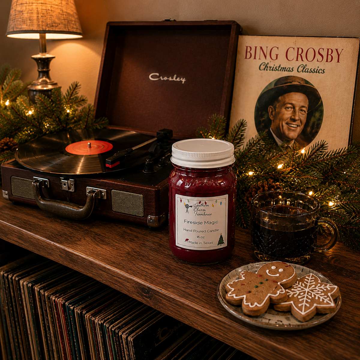 Fireside Magic Candle