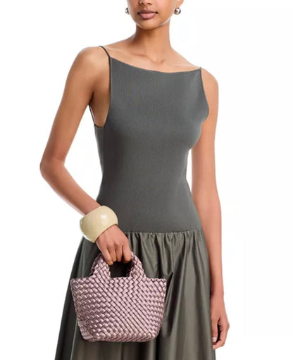 Naghedi St Barth's Petit Tote Satin