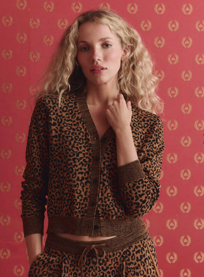 The Great. The Shrunken V Neck Cardigan