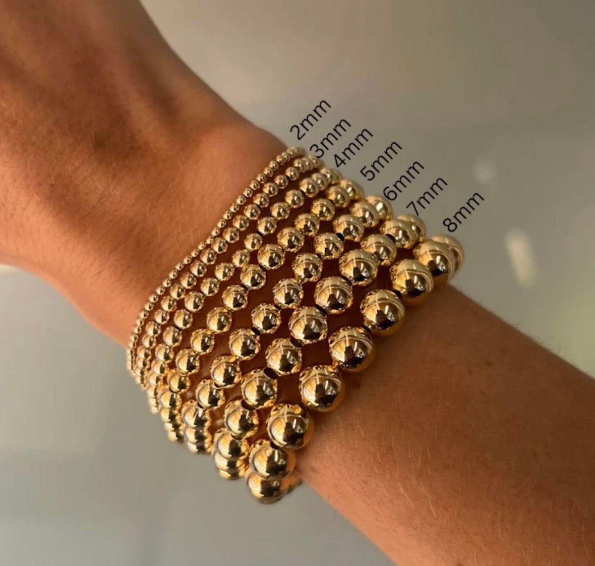 Alexa Leigh ball bracelets