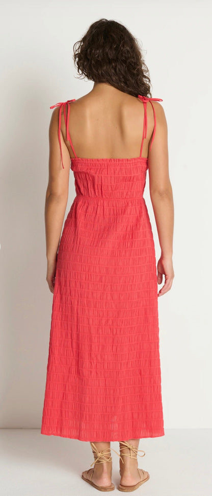 Nation Madeline Tie Midi Dress