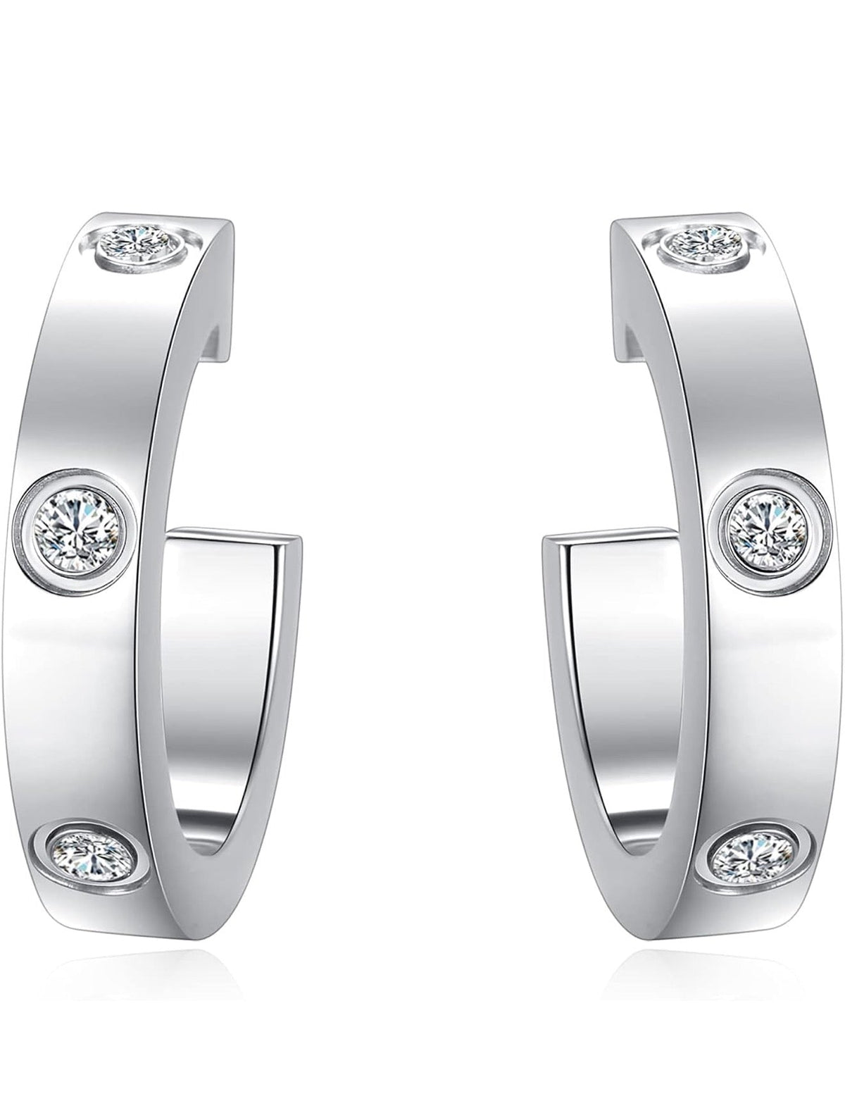 Love Hoop Earrings