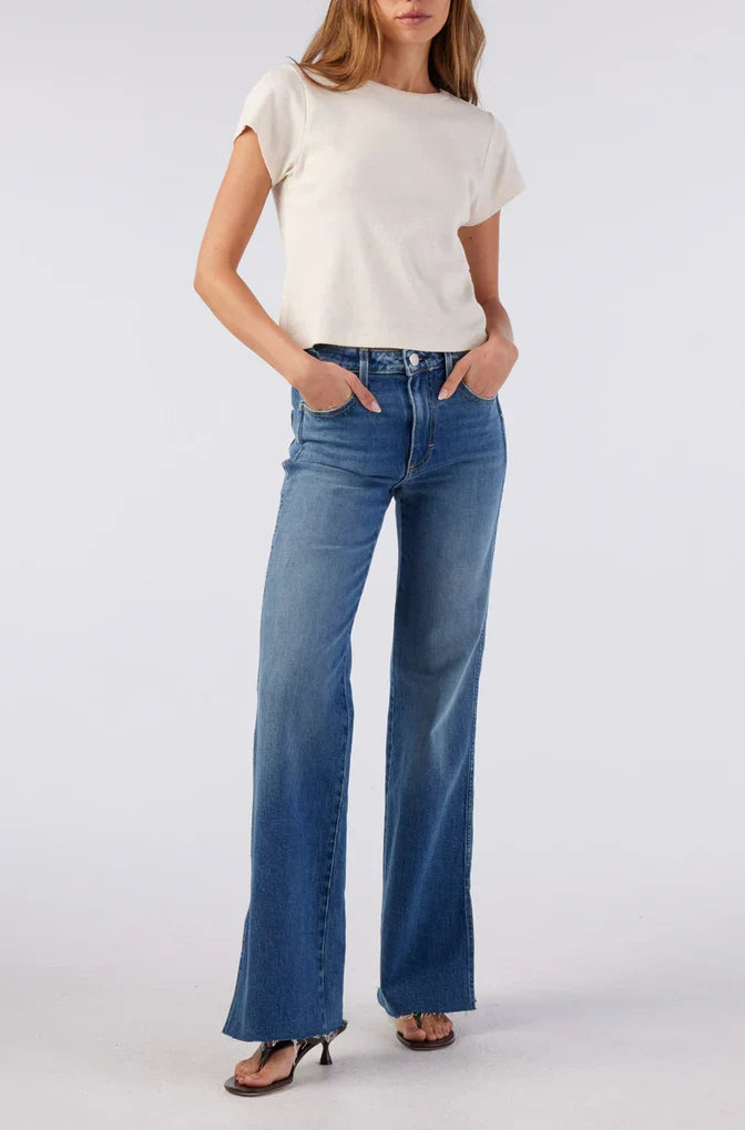 AMO Georgia Split Flare Jean