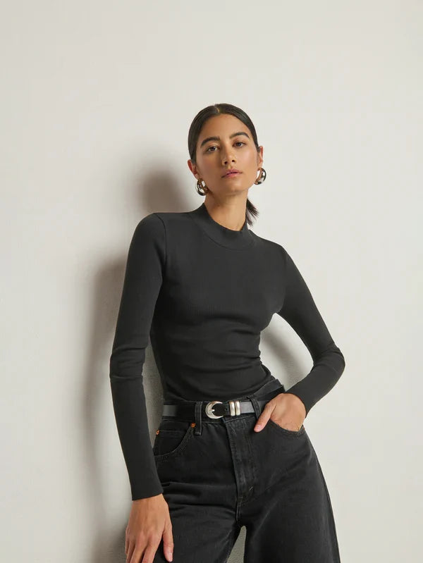 Nation Gina Slim Mock Neck