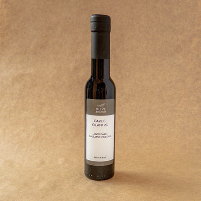 Garlic Cilantro Aged Dark Balsamic Vinegar