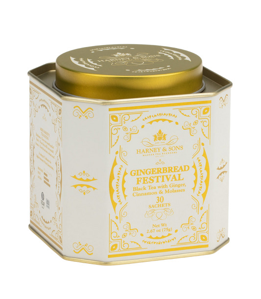 Gingerbread Festival, Tin of 30 Sachets