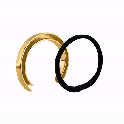 Hair-tie Hider Cuff Bracelet