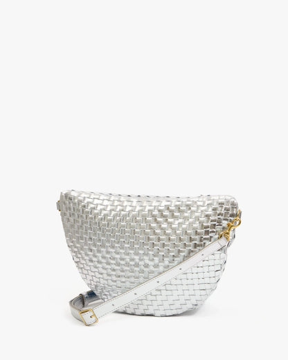 Clare V Grande Fanny, Specchio Woven Checker