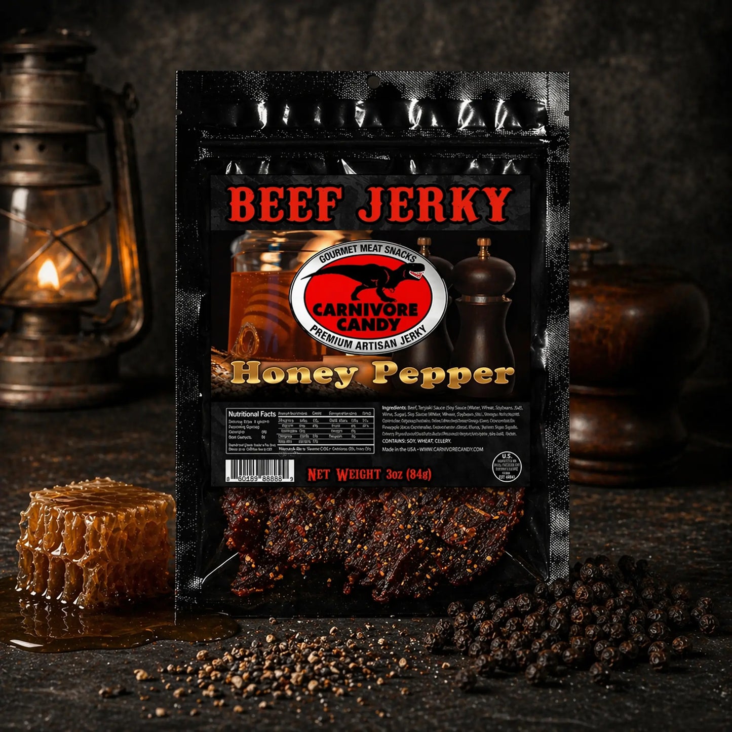 Honey Pepper Beef Jerky