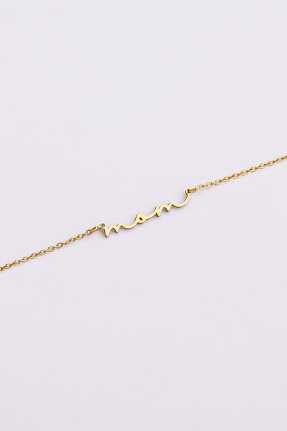 "Mom" Necklace