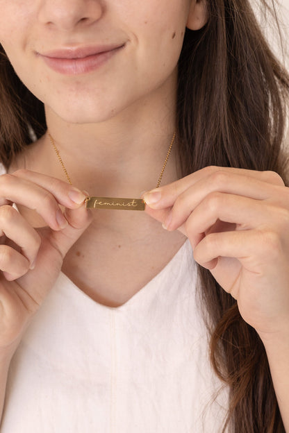 Feminist Necklace
