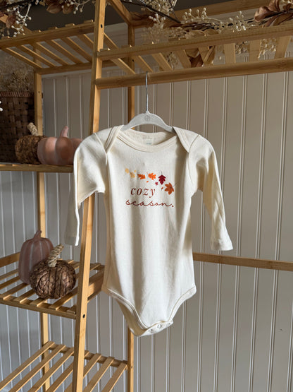 Cozy Season Organic Bodysuit Long Sleeve