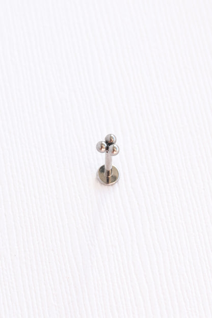 Tri-Dot Flat Back Stud