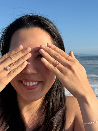 Dainty Wave Ring