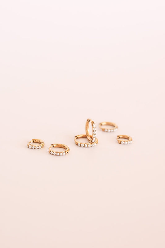 Pearl Micro Hoop