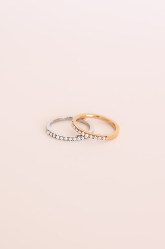 Pearl Stacker Ring