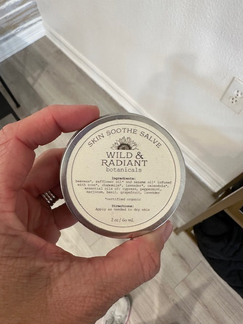 Wild & Radiant Botanicals Skin Soothe Salve